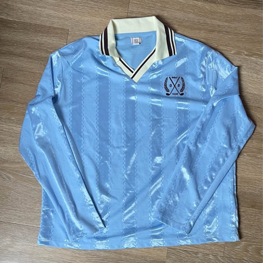 Urban outfitters men’s Light Blue jersey Shirt